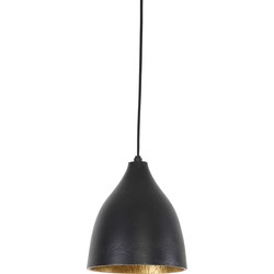 D - Light & Living - Hanglamp SUMERO - Ø18x20cm - Zwart