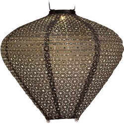 Solar Lampion 33 x 29 cm Grey