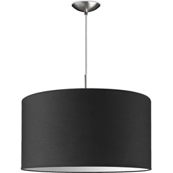 hanglamp tube deluxe bling Ø 50 cm - zwart