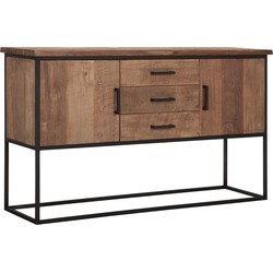DTP Home Dresser Beam No.2, 2 doors, 3 drawers,90x158x43 cm, recycled teakwood