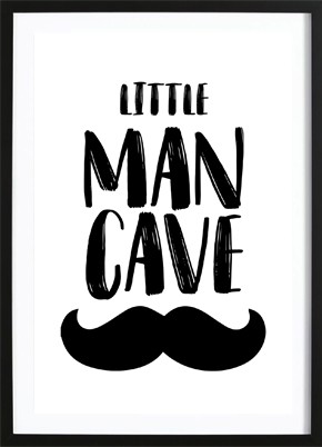Little Man Cave (29,7x42cm) - 