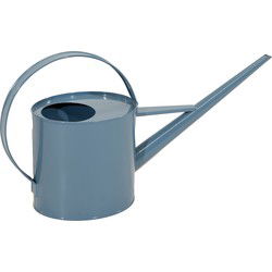 Mega Collections plantengieter Olivera - metaal - blauw - 2L - Gieters