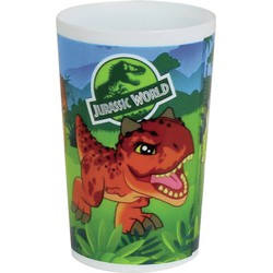 Jurassic World dinosaurus - drinkbeker - kunststof - 220 ml - Kinderservies
