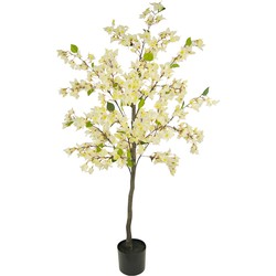 Kunstplant Bougainvillea 150 cm wit