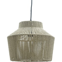 PTMD Juta Natural jute hanging lamp small round