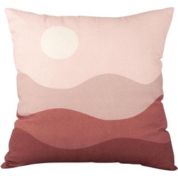 Kussen Sunset - Roze - 45x45 cm