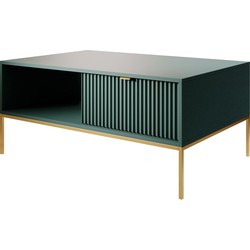 Meubella Salontafel Navil 2 - Groen - 104 cm