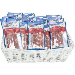 TRIXIE DENTA FUN MARBLED BEEF CHEWING ROLLS 17 CM 3 ST 140 GR