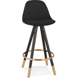Vintage halfhoge snackkruk GATO zwart