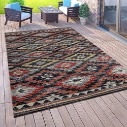 Binnen en Buitenkleed Artalli - Kelim Design - Multi - 240x340 cm