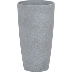 ABDERA - Plantenbak - Lichtgrijs - 23 cm - Stenenmix