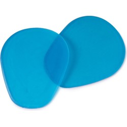 Beschermende gel voor blauwe likdoorns polyurethaan 6,5 x 5 cm - Set van 2
