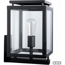 De Vecht muurlamp zwart