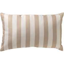 Textino SIA - Buitenkussen 30x50 cm - waterafstotend en uv-bestendig - Semolina - beige - Textino