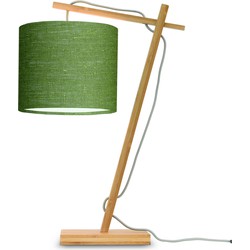 Tafellamp Andes - Bamboe/Groen - 30x18x46cm