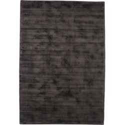 LABEL51 Vloerkleden Velvy - Antraciet - Synthetisch - 160x230 cm