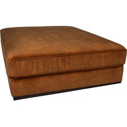 PTMD Block sofa Hocker Adore 28 rust