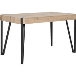 Beliani CAMBELL - Eettafel-Lichte houtkleur-MDF