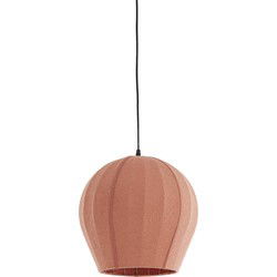 Hanglamp Zagori - Koraalrood - Ø35cm