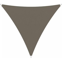Umbrosa Outdoor Driehoekig Schaduwdoek - 4x4x4 2,6m - Paal en muurkit inbegrepen - Taupe