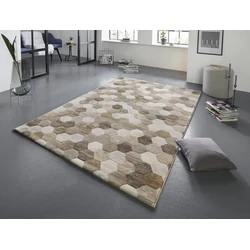 Elle Decoration - Modern Design vloerkleed - Manosque - Crème / Beige / Bruin - 200 X 290 CM