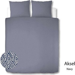 Adore Dekbedovertrek Aksel Navy 240 x 220 cm