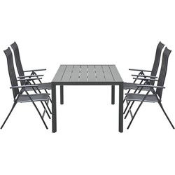5-delige tuinset  - Limone stoelen - Gosford tafel -Garden Impressions