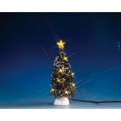 Weihnachtsfigur Evergreen tree with 12 clear light b/o 4.5v - LEMAX