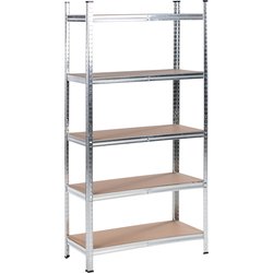 XITTA  - Stellingkast 5 planken - Zilver - Staal