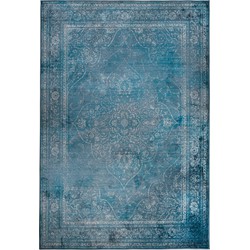 Dutchbone Rugged Vloerkleed Ocean Blauw 200X300