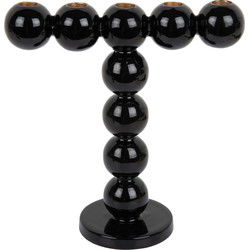 Kandelaar Bubbles High - Zwart - 25.5x10.5x26.5cm
