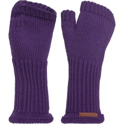 Knit Factory Cleo Handschoenen - Purple - One Size