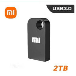Xiaomi 2Tb Mini Flash Drive Usb3.0 - High-Speed Pen Drive - Geheugengegevensoverdracht - Metalen Pendrive TYPE-C Adapter - zwart