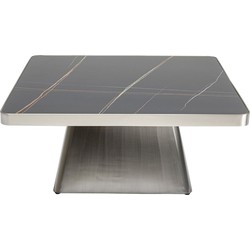 Kare Salontafel Miler Silver 80x80cm