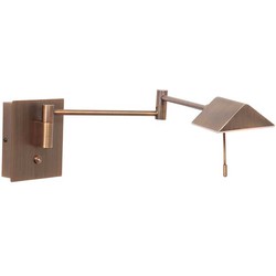 Steinhauer wandlamp Retina - brons -  - 3402BR