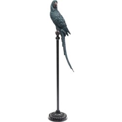 Kare Decofiguur Parrot Bluegreen