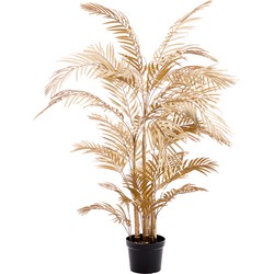 Light & Living - Kunstplant PALM - 135x145x135cm - Goud