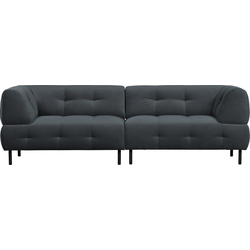 WOOOD Lloyd 4-Zits Bank - Velvet - Cloud - 75x245x90