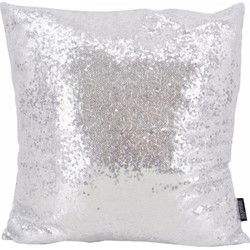 Sierkussen Shiny Glitter Silver | 45 x 45 cm | Polyester