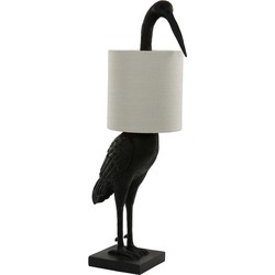 Light & Living - Tafellamp CRANE - 33x30x76.5cm - Zwart