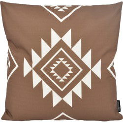 Sierkussen Ibiza Brown - Outdoor | 45 x 45 cm | Katoen/Polyester