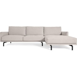 Kave Home - 4-zitsbank Galene beige rechtse chaise longue 314 cm