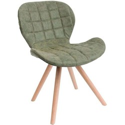 Feel Furniture - Eetkamerstoel - Brent - Groen