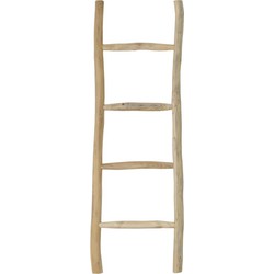 MUST Living Ladder Bohemian,120x40x4 cm, teak branch