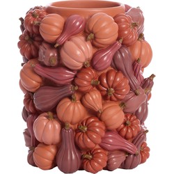 Light & Living - Vaas PUMPKIN - Ø27.5x33cm - Rood