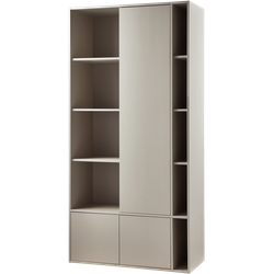 vtwonen Settle Down Opbergkast - Grenen - Dust - 218x108x44