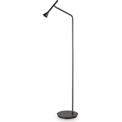 Ideal Lux - Diesis - Vloerlamp - Metaal - LED - Zwart