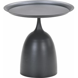 Garden Impressions Mati bijzettafel Ø50xH48 cm - donker grijs