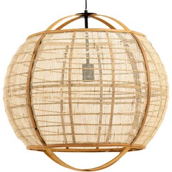 Light and Living hanglamp  - beige - textiel - 2972113