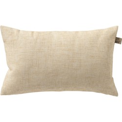Dutch Decor NERIDA - Outdoor Kussenhoes 30x50 cm - waterafstotend en uv-bestendig - Creme Brulee - beige - Dutch Decor